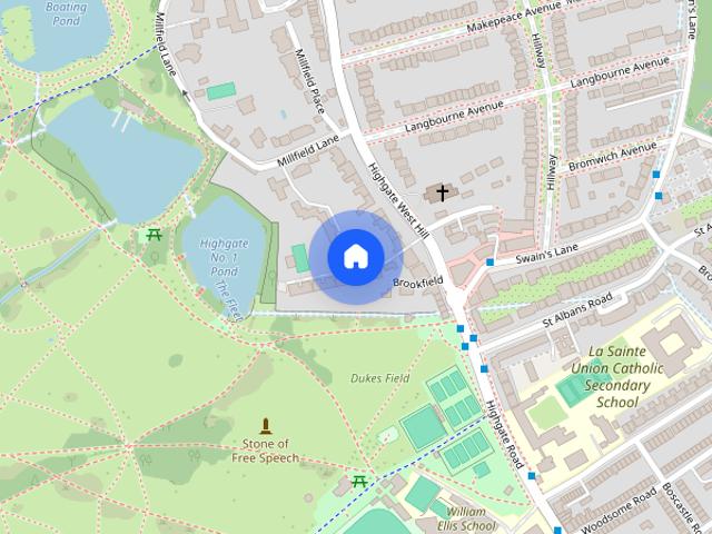Apartment for rent in Dartmouth Park, Greater London