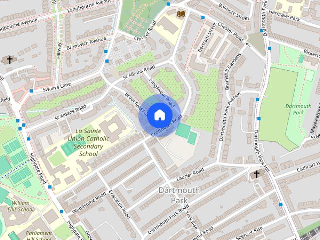 House for rent in Dartmouth Park, Greater London