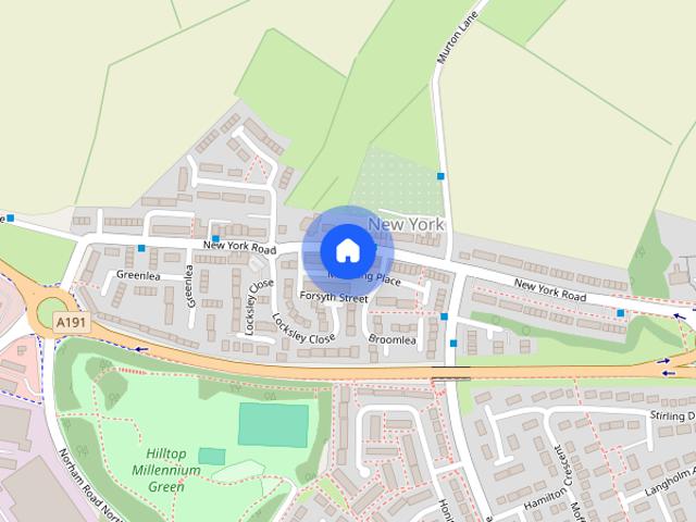 Apartment for rent in New York, North Tyneside