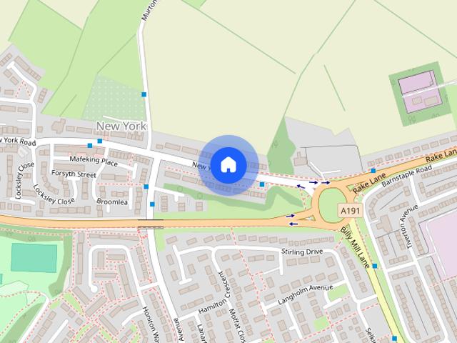 Apartment for rent in New York, North Tyneside
