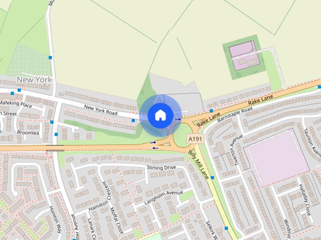 Apartment for rent in New York, North Tyneside