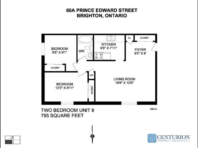 Apartment for rent in Brighton, Ontario