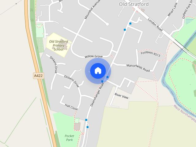 House for rent in Old Stratford, Northamptonshire