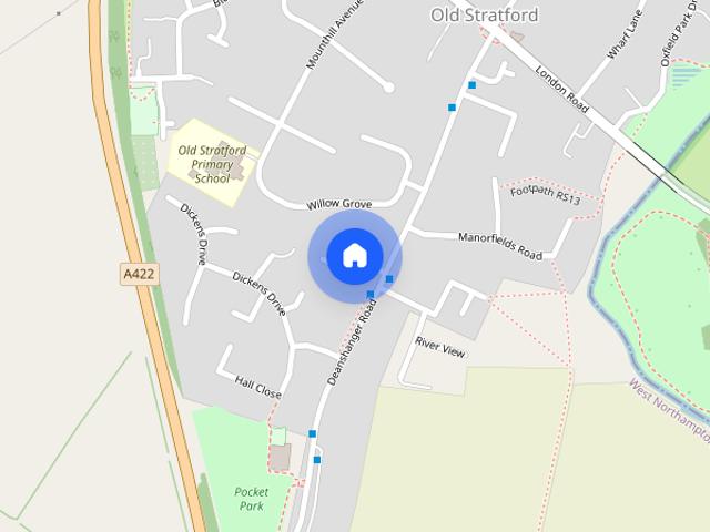 House for rent in Old Stratford, Northamptonshire
