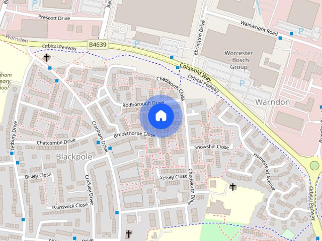 House for rent in Blackpole, Worcester