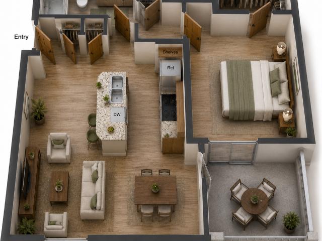 Apartment for rent in Motor City USA Replat, Odessa