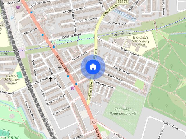 House for rent in Georgia, Greater Manchester