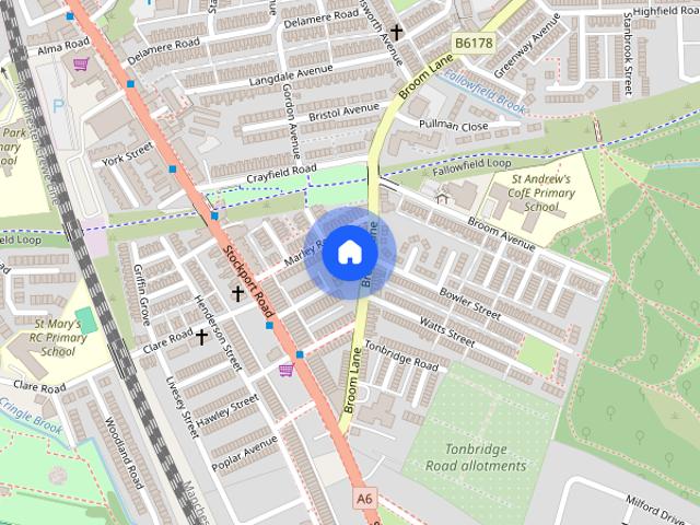 House for rent in Georgia, Greater Manchester