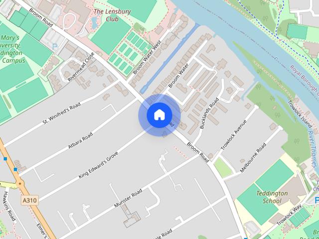 Apartment for rent in Hampton Wick, Greater London