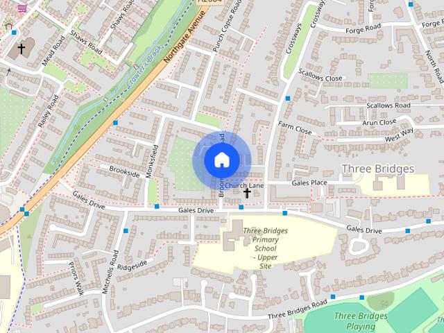 House for rent in Three Bridges, Glynde