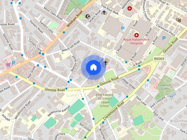 Room for rent in Broomhill, South Yorkshire