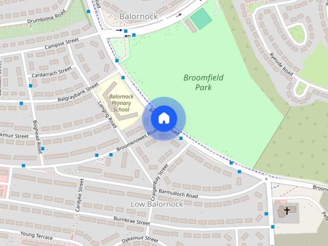 Apartment for rent in Low Balornock, Balornock