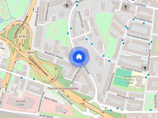 Apartment for rent in Broomhill, Scotland