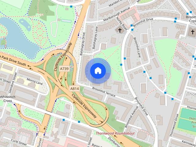 Apartment for rent in Broomhill, Scotland