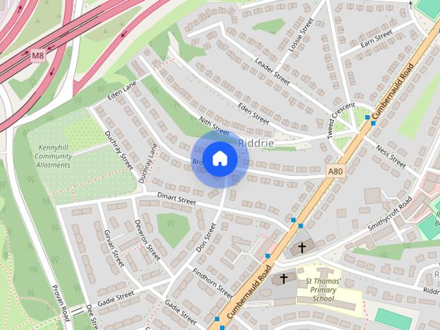 Apartment for rent in Riddrie Knowes, Riddrie