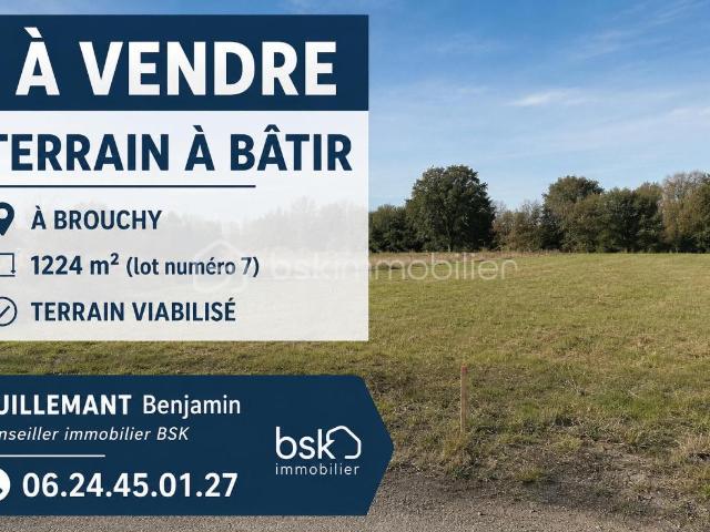 Terrain vente à Péronne, Brouchy