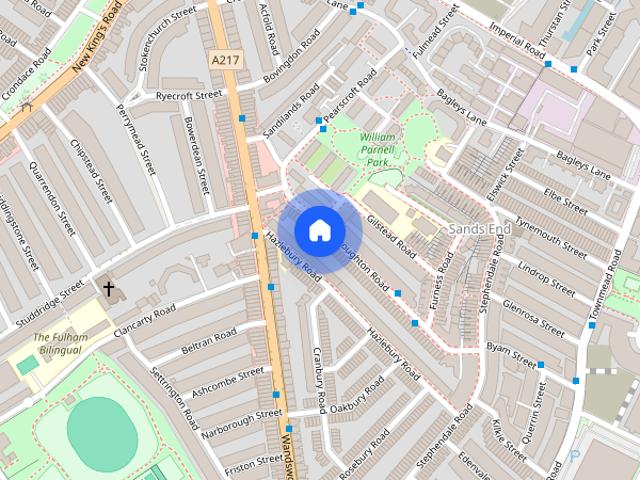 Apartment for rent in Fulham, Sands End