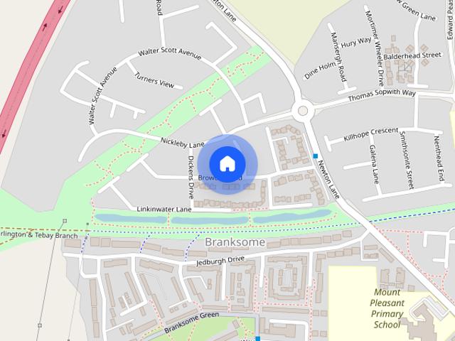 House for rent in Branksome, Darlington