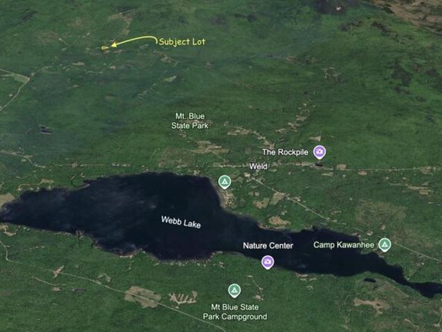 Land for sale in Weld, Maine
