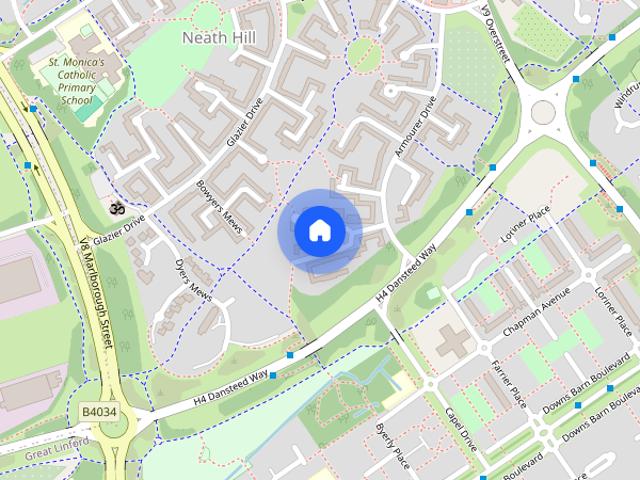 House for rent in Neath Hill, Milton Keynes