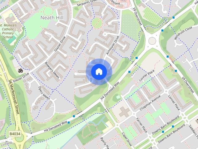 Apartment for rent in Neath Hill, Milton Keynes