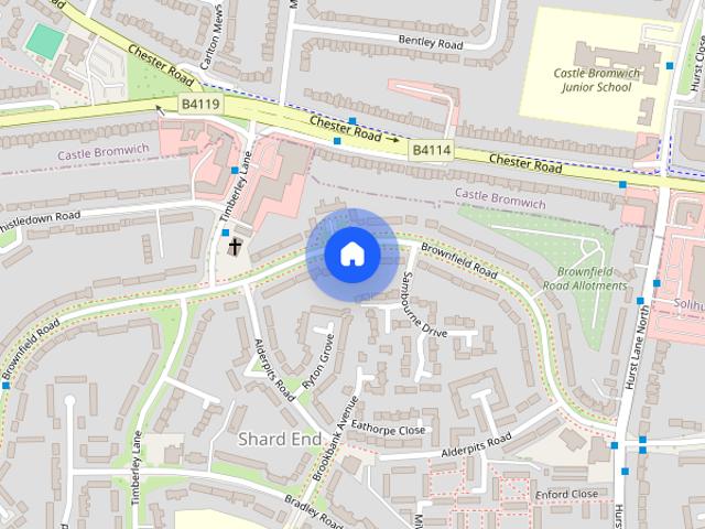 House for rent in Shard End, Birmingham