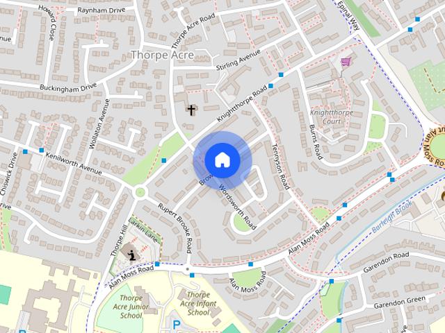 House for rent in Elmfield, Leicestershire