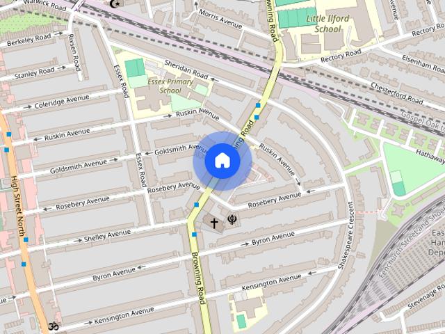 House for rent in Little Ilford, Greater London