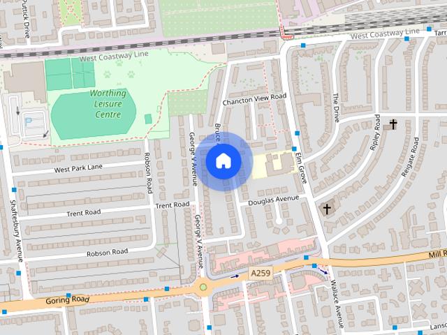 Apartment for rent in West Worthing, Worthing