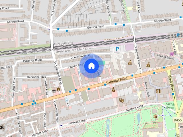 Apartment for rent in London Borough of Ealing, Cat Hill