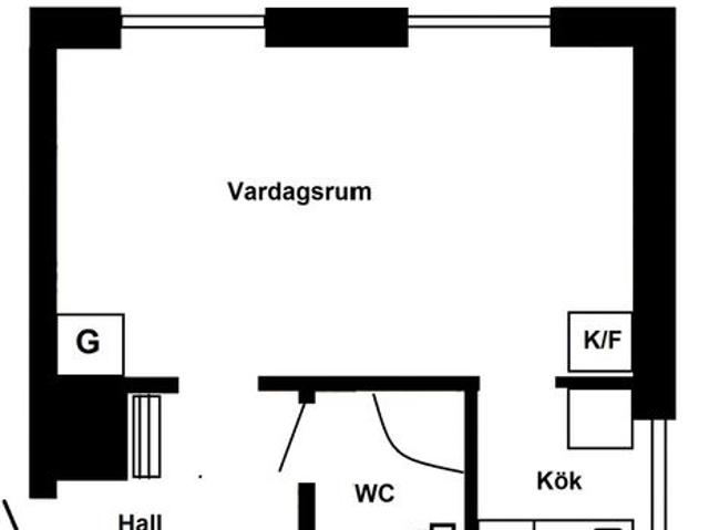 Lägenhet hyra i Husum, Västernorrland
