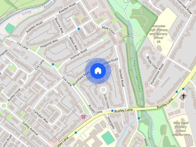 House for rent in West Ewell, Ewell