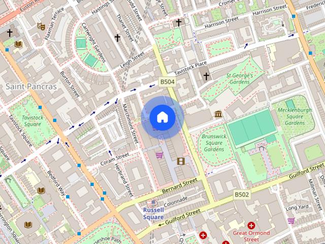 Apartment for rent in Bloomsbury, King's Cross