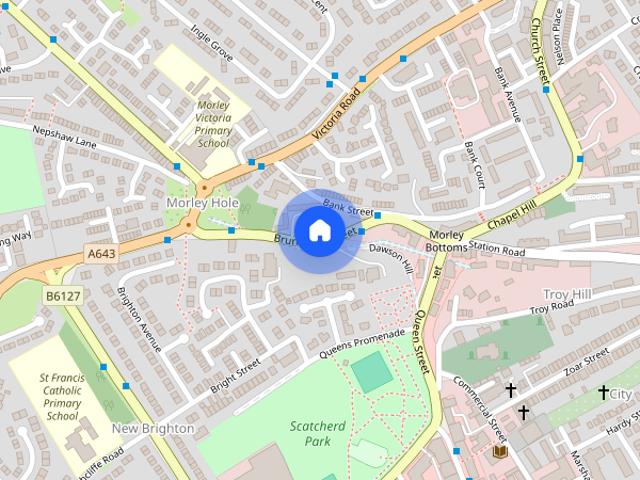 Apartment for rent in Churwell, West Yorkshire