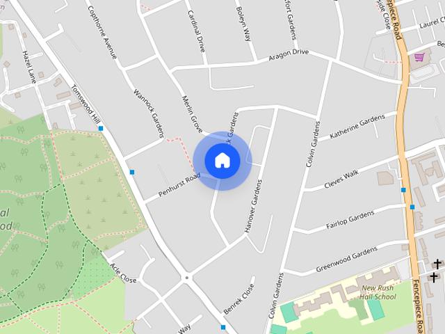 House for rent in Fairlop, Greater London
