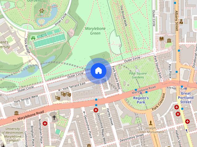 House for rent in East Marylebone, Cat Hill