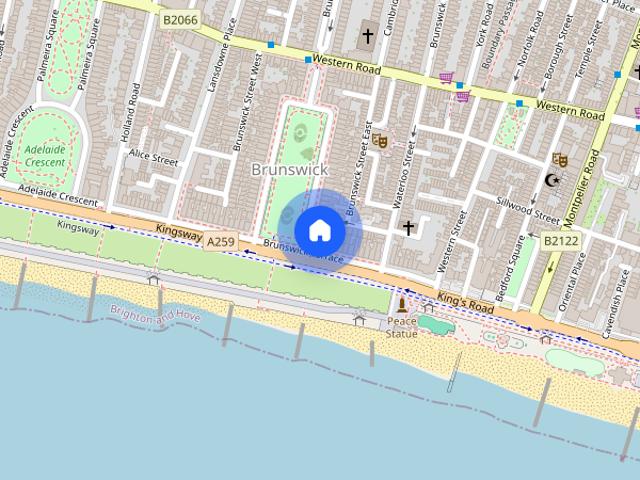 Apartment for rent in Brunswick, Hove