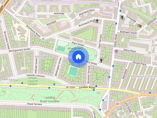 Apartment for rent in Hillside, Leith