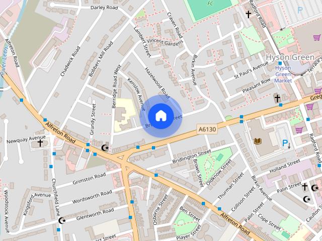 House for rent in Hyson Green, Haddon