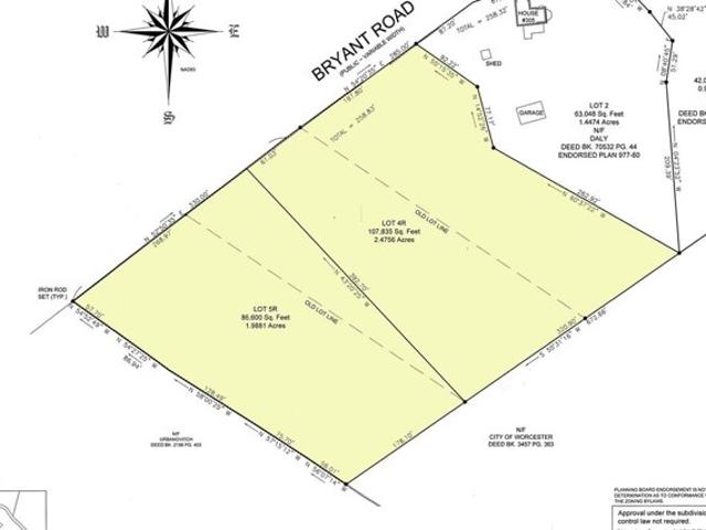Land for sale in Holden, Massachusetts