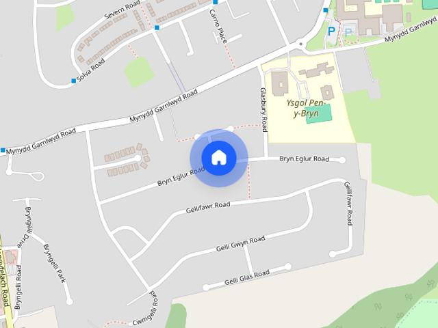 House for rent in Mynyddbach, Nangreaves