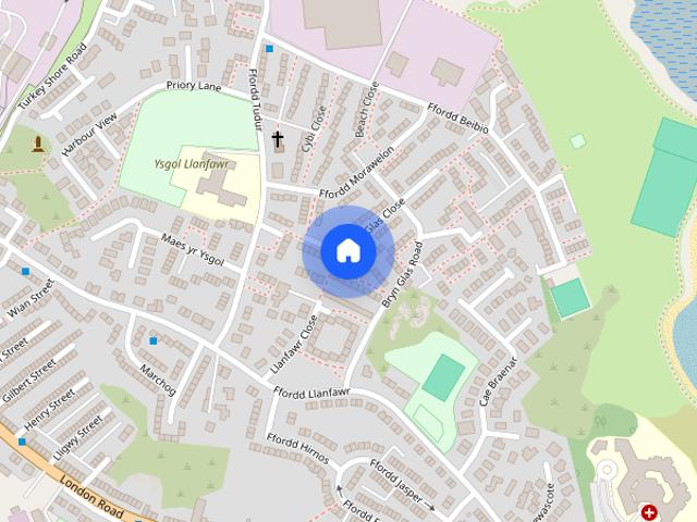 House for rent in Porth-y-Felin, Holyhead