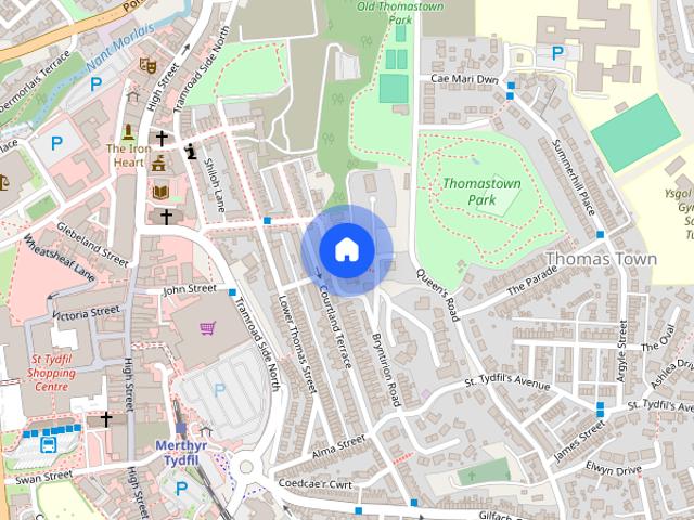 House for rent in Town, Merthyr