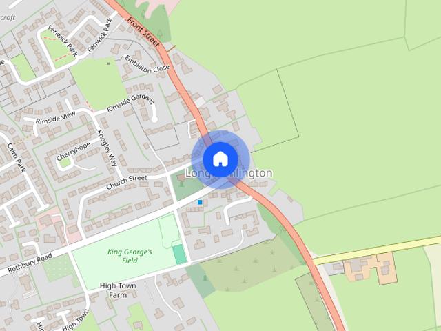 House for rent in North End, Longframlington