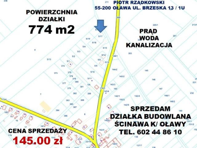 Grunt na sprzedaż w Oława, Dolnośląskie