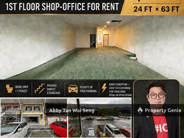 Shop Office for rent in Sabah