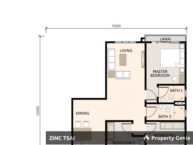 Serviced Residence for rent in Saujana, Selangor