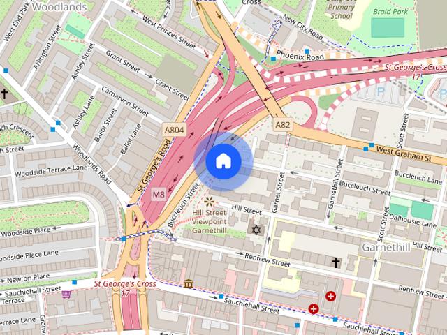 Apartment for rent in Woodside, Glasgow