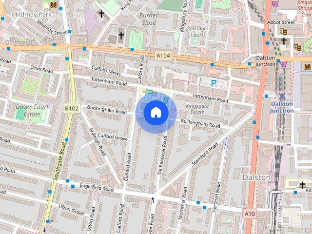 Apartment for rent in Dalston, De Beauvoir Town