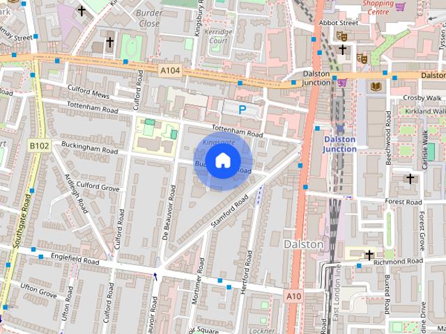 Apartment for rent in Dalston, De Beauvoir Town